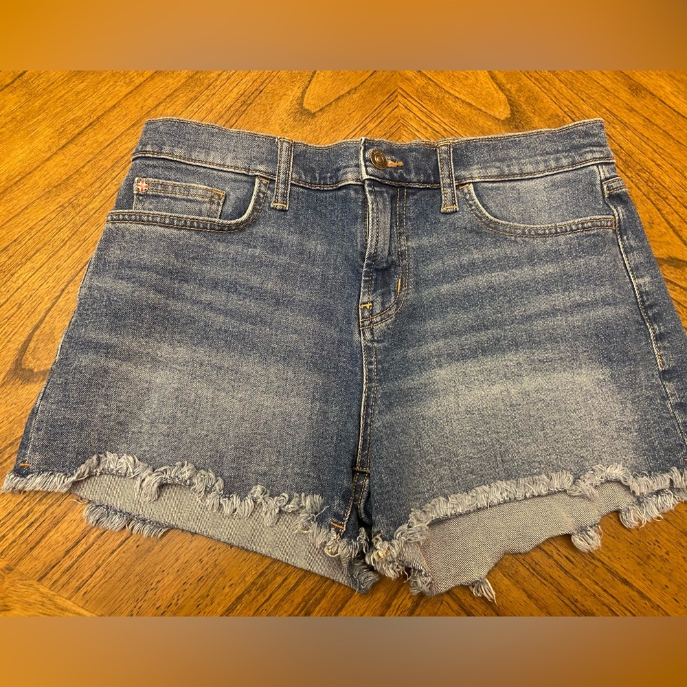 Hudson Gracie SZ 29 Denim Jean Shorts Mid Rise